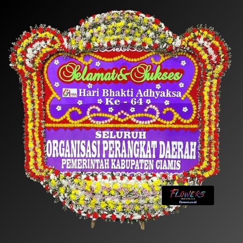 Karangan Bunga Papan Hari Bhakti Adhyaksa 