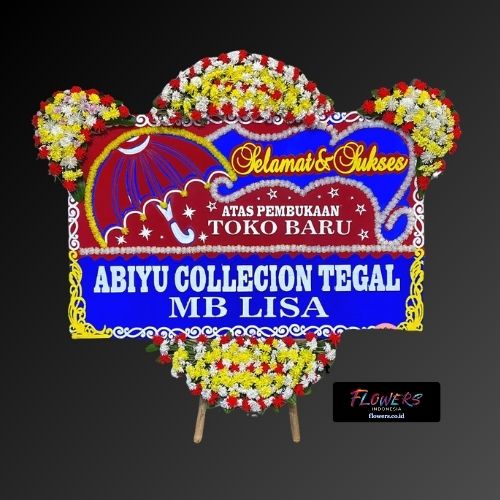 Toko karangan bunga di Cibaduyut Kidul