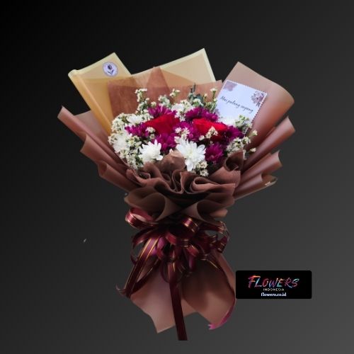 Toko karangan bunga buket di Kebon Lega