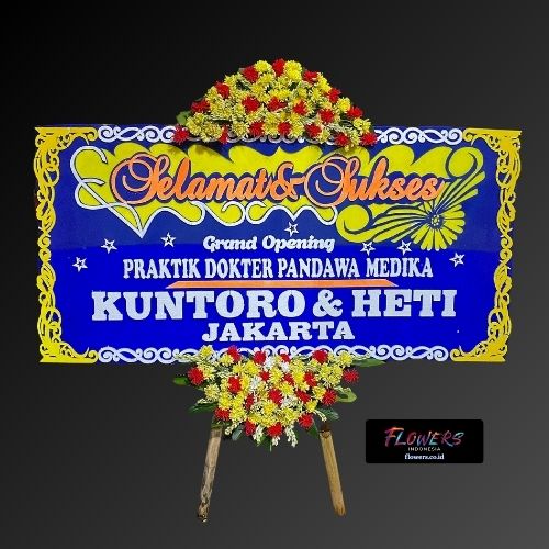 Toko karangan bunga di Langensari