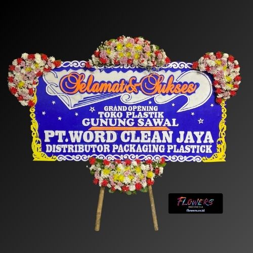 Toko karangan bunga papan di Sumatra Selatan 