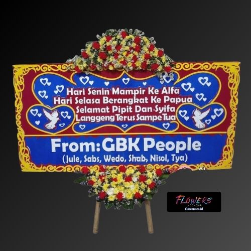 Toko karangan bunga di Balonggede