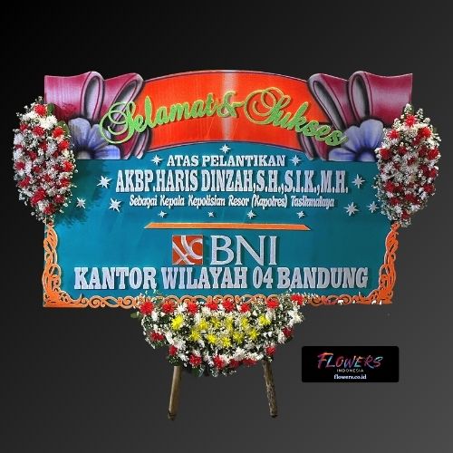 Toko karangan bunga papan di Purbaratu