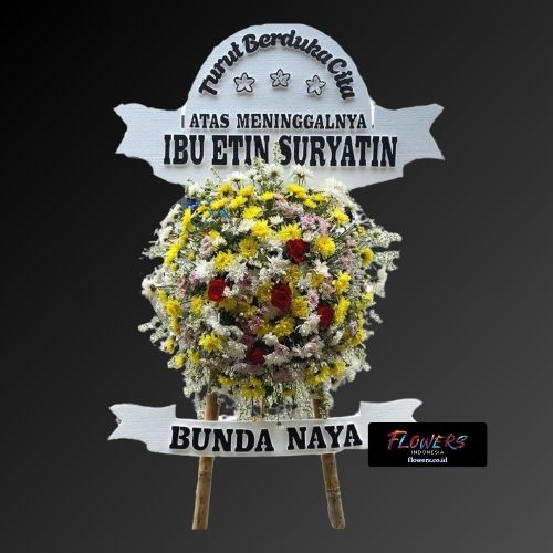 Toko karangan bunga di Lebakgede