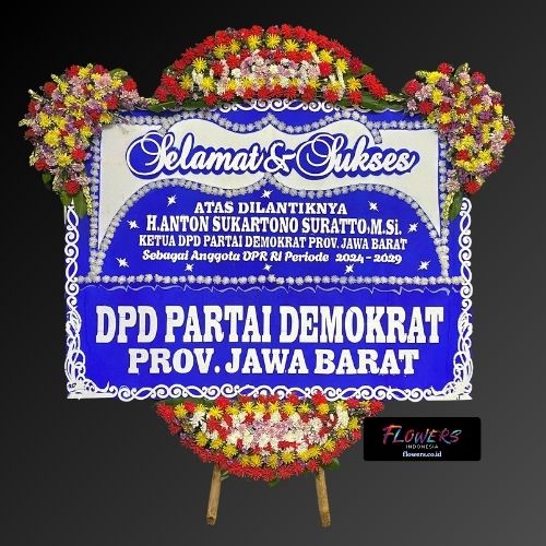 Toko karangan bunga papan di Kalimantan Tengah