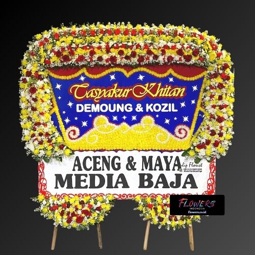 Toko karangan bunga di Citarum