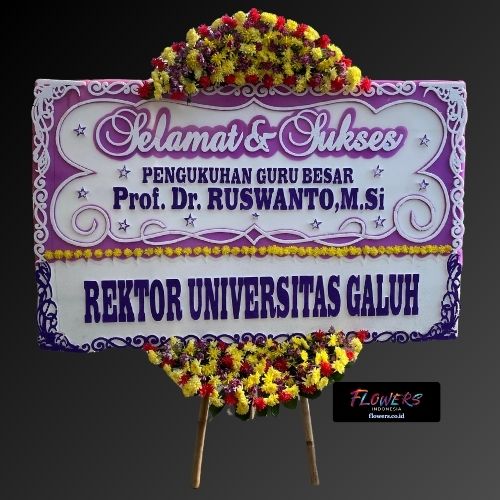 Karangan Bunga Papan Selamat & Sukses