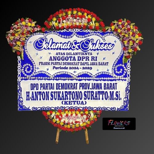 Karangan Bunga Papan Selamat & Sukses