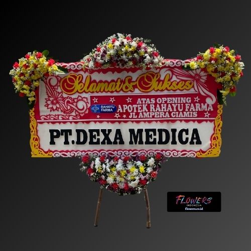 Karangan Bunga Papan Selamat & Sukses