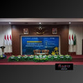 Karangan  Bunga Dekorasi Podium