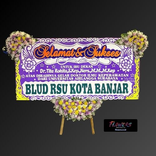 Karangan Bunga Papan Selamat & Sukses