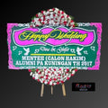 Karangan Bunga Papan Happy Wedding