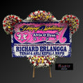 Karanagn Bunga Papan Happy Wedding