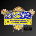 Karangan Bunga Papan Happy Wedding