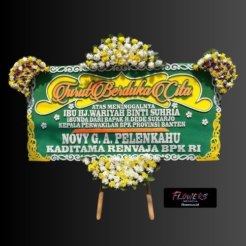 Karangan Bunga Papan Dukacita