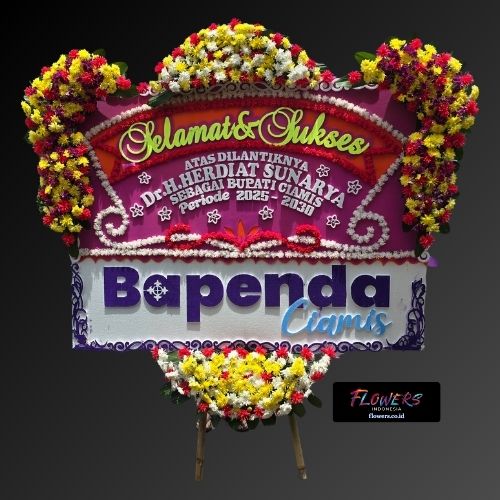 Karangan Bunga Papan Selamat & Sukses