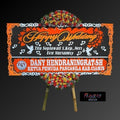 Karangan Bunga Papan Happy Wedding