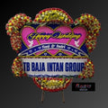 Karangan Bunga Papan Happy Wedding