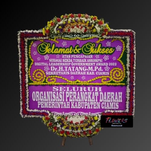 Karangan Bunga Papan Selamat & Sukses
