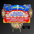 KArangan Bunga Papan Happy Wedding