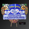 Karangan Bunga Papan Happy Wedding