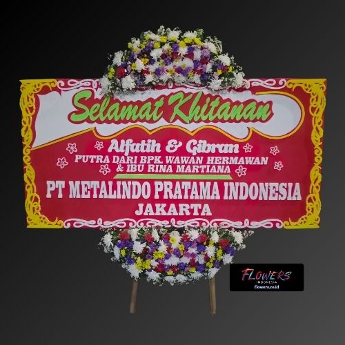 Karangan Bunga Papan Selamat & Sukses
