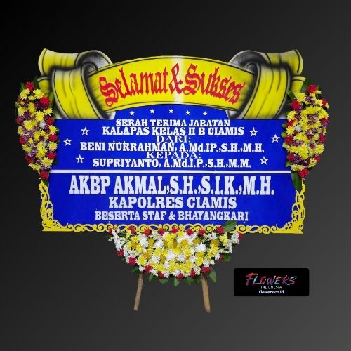 Karangan Bunga Papan Selamat & Sukses