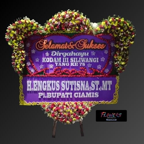 Karangan Bunga Papan Selamat & Sukses
