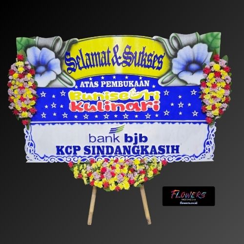 Karangan Bunga Papan Selamat & Sukses