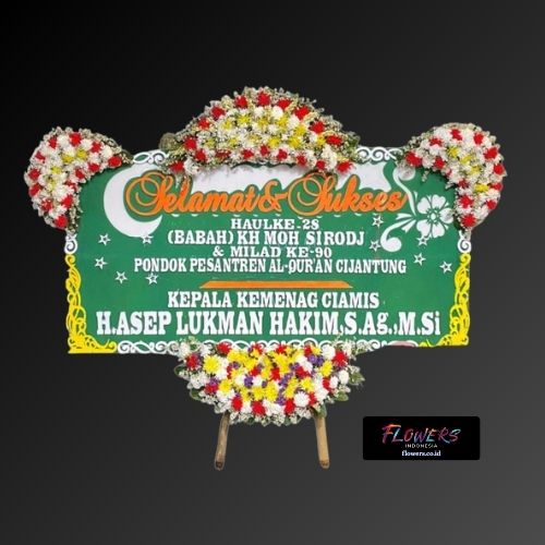 Karangan Bunga Papan Selamat & Sukses