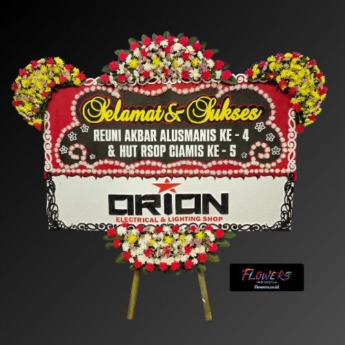 Karangan Bunga Papan Selamat & Sukses