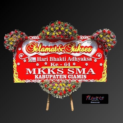 Karangan Bunga Papan Selamat & Sukses
