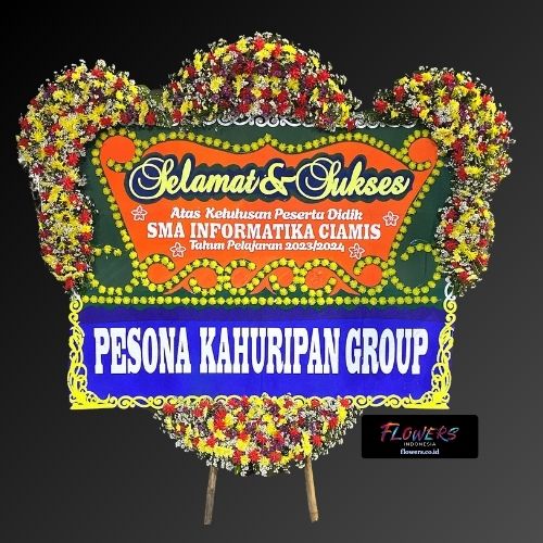 Karangan Bunga Papan Selamat & Sukses