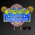 Karangan Bunga Papan Happy Wedding