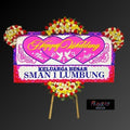 Karangan Bunga Papan Happy Wedding