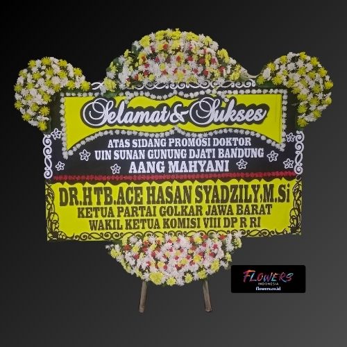 Karangan Bunga Papan Selamat & Sukses