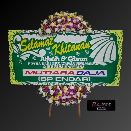 Karangan Bunga Papan Selamat & Sukses