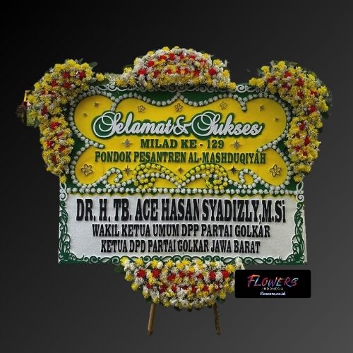 Karangan Bunga Papan Selamat & Sukses