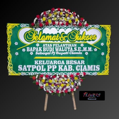 Karangan Bunga Papan Selamat & Sukses