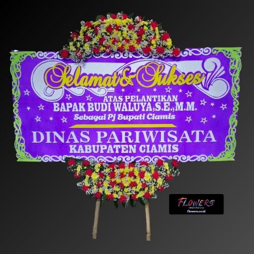 Karangan Bunga Papan Selamat & Sukses