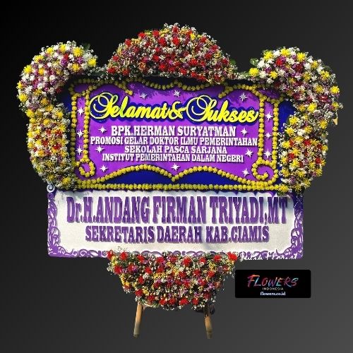 Karangan Bunga Papan Selamat & Sukses