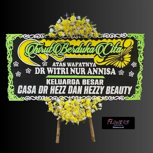 Karangan Bunga Papan Dukacita