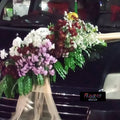 Karangan Bunga Dekorasi Mobil Pengantin
