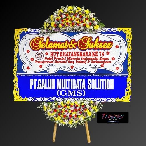 Karangan Bunga Papan Selamat & Sukses