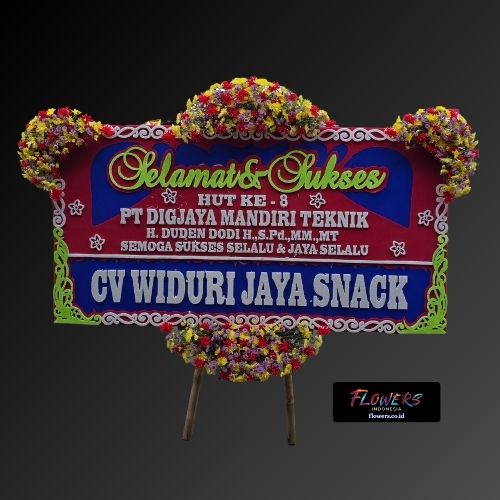 Karangan Bunga Papan Selamat & Sukses