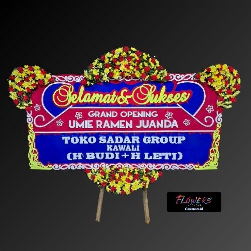 Karangan Bunga Papan Selamat & Sukses