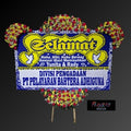 Karangan Bunga Papan Happy Wedding