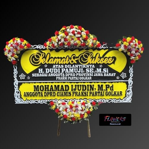 Karangan Bunga Papan Selamat & Sukses
