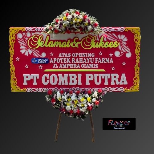 Karangan Bunga Papan Selamat & Sukses
