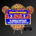 Karangan Bunga Papan Happy Wedding